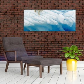 Obraz - Polárny medveď (120x50 cm)