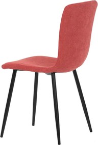 Jedálenská stolička červená DCL-964 RED2