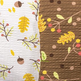 4Home Krepové obliečky Jeseň, 140 x 220 cm, 70 x 90 cm