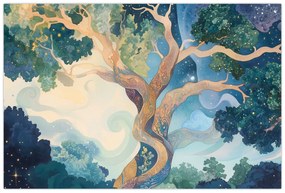 Obraz – Vesmírny strom (90x60 cm)