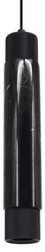 Luster na lanku MARBLE 1xGU10/8W/230V čierna