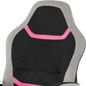 Detská otočná stolička ružová KA-L611 PINK