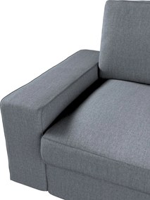 Poťah na sedačku Kivik (nerozkladá sa, pre 2 osoby) farba produktu sivá látka zapletaná