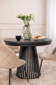 Moderný rozkladací stôl DEMI 100 - 180 cm Farba: Sivá