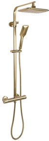 Sprchová súprava s termostatom Rea Tom zlatá brúsená