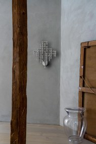Stoff Nagel Dizajnový svietnik STOFF Nagel Chrome