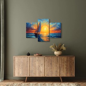 Obraz - Plachetnica (90x60 cm)