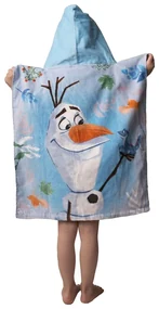 Jerry Fabrics Detské pončo-osuška - Ariel - růžová