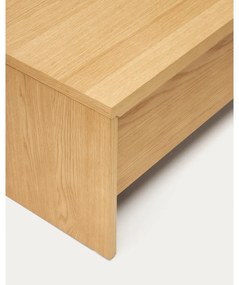 Konferenčný stolík v dekore duba v prírodnej farbe 60x110 cm Abilen – Kave Home