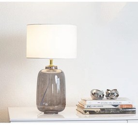 Cottex 8000110-4505 - Stolová lampa BLAKE 1xE27/8W/230V sivá