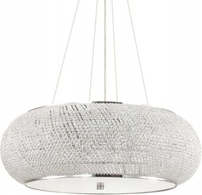 Závesné svietidlo Ideal Lux Pasha SP14 chróm E14 14x40W 65cm