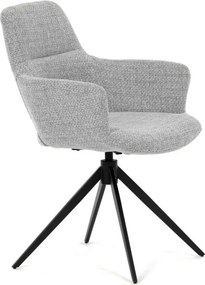 Jedálenská stolička sivá DCH-D1320 GREY2