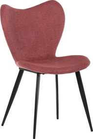 Jedálenská stolička červená DCL-1031 RED2