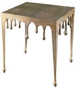 Dizajnový odkladací stolík Gwendolyn L 50 cm zlatý