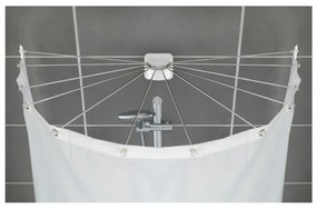 Kruhový držiak na sprchový záves Wenko Shower Umbrella