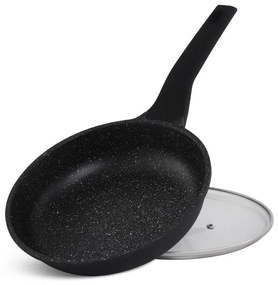 10 kusový set hrncov - matná čierna