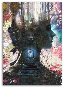 Gario Obraz na plátne Kráska a zviera - Barrett Biggers Rozmery: 40 x 60 cm