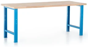 Dielenský stôl Basic 200 x 80 cm, modrá