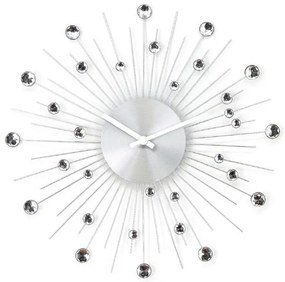 Hodiny GH2317 50x4 cm diamond silver