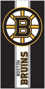 Hokejová bavlnená osuška NHL Boston Bruins - séria Belt - 100% bavlna - 70 x 140 cm - II. akosť