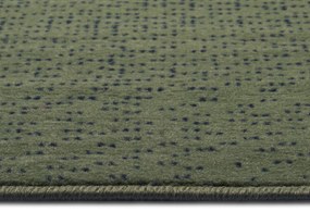 Hanse Home Collection koberce Behúň Basic 105492 Green - 80x200 cm