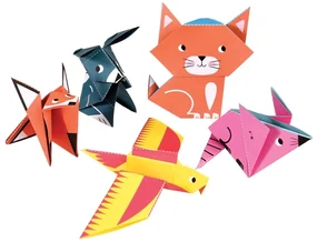 Papierové skladačky Animals Origami – Rex London