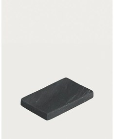 Tmavosivá mramorová nádobka na mydlo Aixa – Kave Home