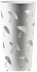 Kovový stojan na dáždniky Cedric White Umbrellas, 45,5x24 cm
