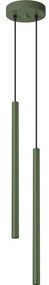 Sollux SL.1519 - Luster na lanku PASTELO 2xG9/8W/230V zelená