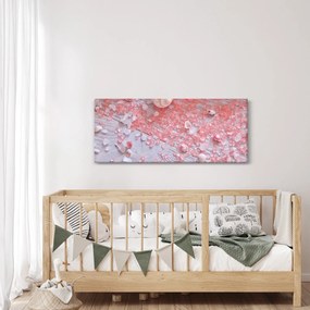 Obraz - Prímorská atmosféra v ružových odtieňoch (120x50 cm)