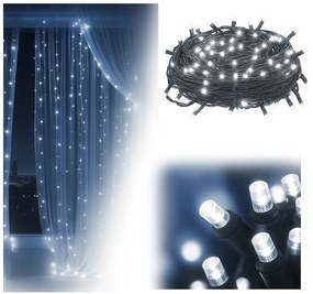 Vianočné svetielka vnútorné studená biela 500 LED