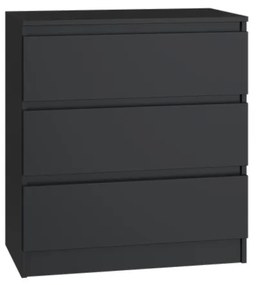 Komoda Musecalo 1 (čierna). Akcia -25%. Vlastná spoľahlivá doprava až k Vám domov. 1132782