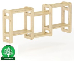 Polička borovica PK103-110x44x19 surová