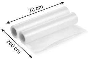 Tescoma Vákuovacia fólia 4FOOD 20 x 200 cm, 2 ks, S