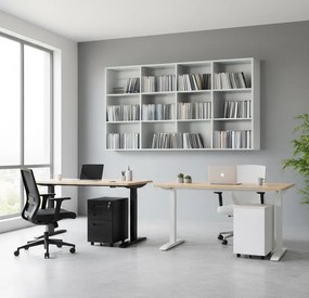 Súprava: stôl Alto 102 White + kontajner