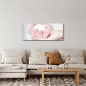 Obraz detských nožičiek (120x50 cm)