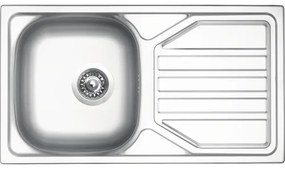 Nerezový drez Sinks Okio 780V 0,5 mm matný