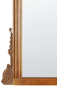 Kovové nástenné zrkadlo 75 x 78 cm zlaté SUSSEY Beliani