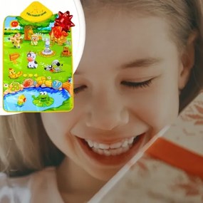 INTERAKTÍVNA HUDOBNÁ PODLOŽKA VESELÁ FARMA SO ZVUKAMI ZVIERAT