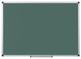 Zelená školská keramická popisovacia tabuľa na stenu, magnetická, 1500 x 1000 mm