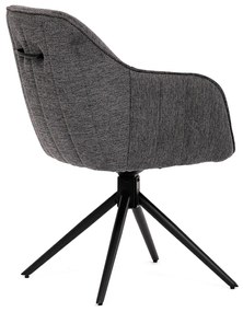 Sada jedálenských stoličiek s vratným mechanizmomHC-536 GREY2, 2 ks