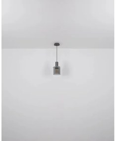 Globo 15904HA - Luster na lanku TULIVAR 1xE27/40W/230V pr. 18 cm hnedá