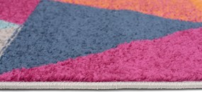 TA Koberec C944A BIELA/RUŽOVÁ AZÚROVÁ Rozmer: 80x150 cm