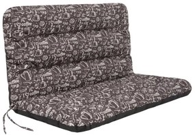Vankúš na hojdačku ANIA 120 cm coffee brown
