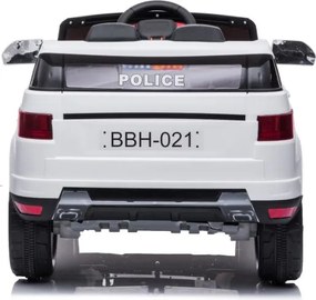 LEAN CARS Autobatérie BBH-021 Police White
