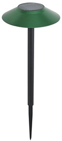 Sada 4 zelených bodových svetiel s hrotom vrátane LED IP44 solárnych - Mushroom