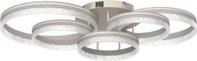 XXXLutz STROPNÉ LED SVIETIDLO, 100/56/22 cm Novel - Interiérové svietidlá - 008582005001
