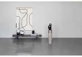 Slonovinový prateľný bavlnený koberec 100x140 cm Shadow – Mette Ditmer Denmark