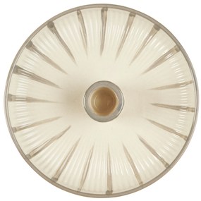 Ib Laursen Porcelánový svietnik Grey stripes