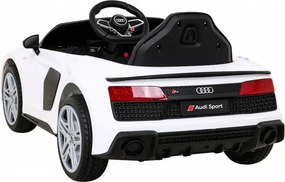 Ramiz Elektrické autíčko Audi R8 Lift biele + diaľkové ovládanie